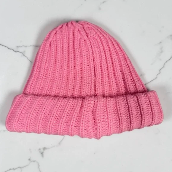 Supreme Pink Knit Hat - Picture 2 of 2